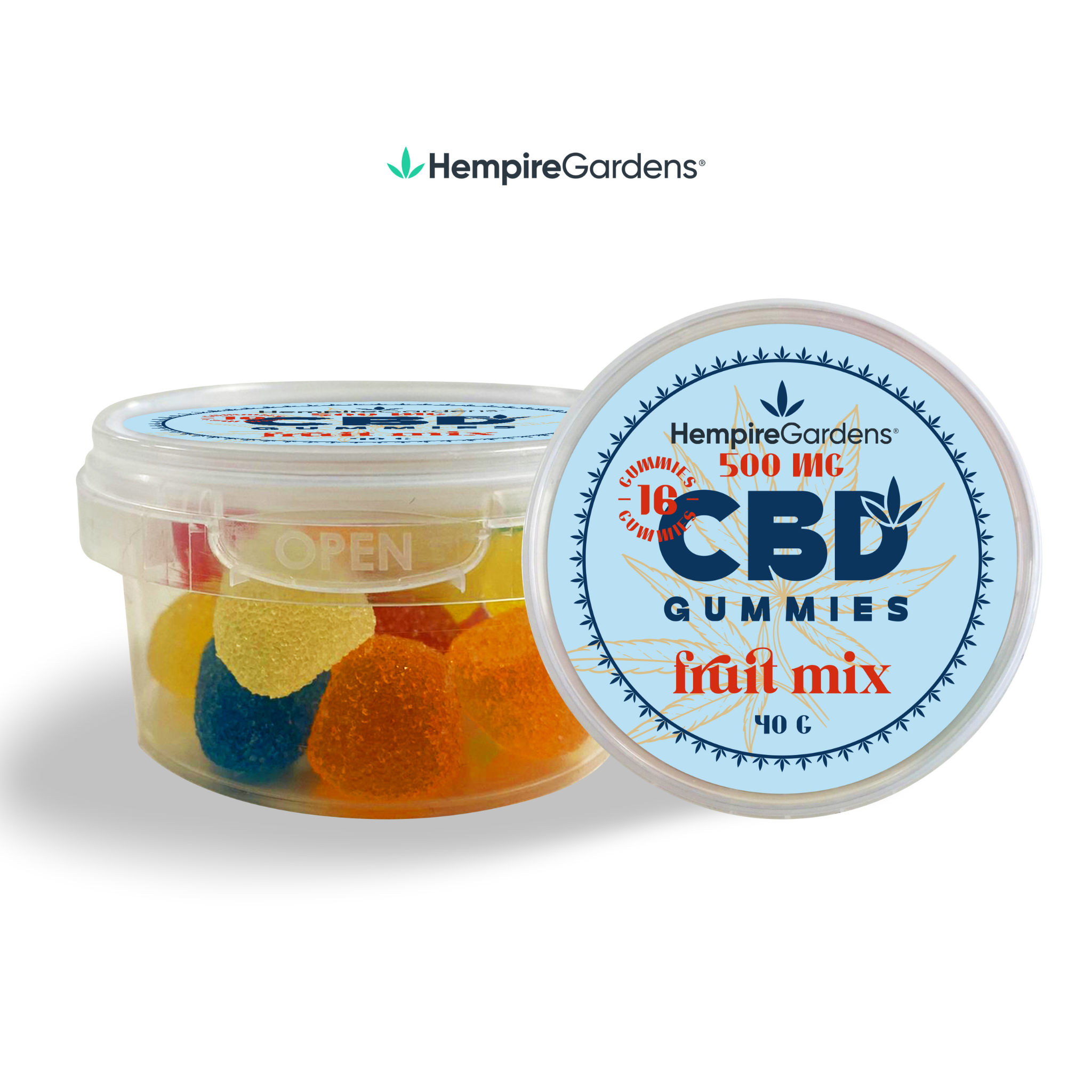 CBD Gummies I Fruit Mix - Hempire Gardens